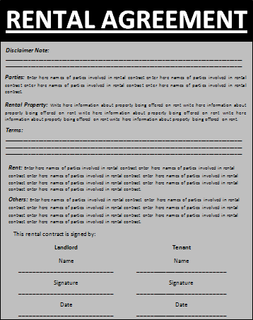 Template For Tenancy Agreement Scotland