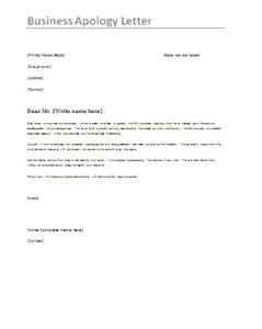 Business-apology-letter