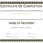 Completion Certificate 3