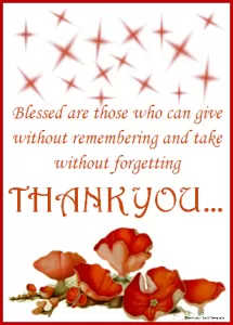 thank you card template